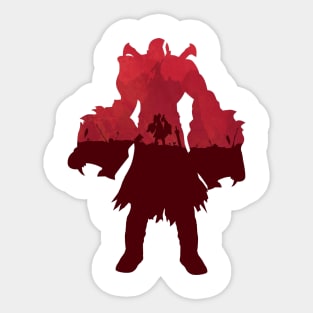 kratos Sticker